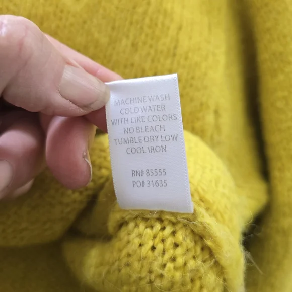 pistola Sunny Yellow Crewneck Sweater - Picture 6 of 6